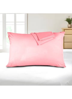 Rest Microfiber Pillow Cases 2 Piece Set 50X75Cm, 20X30 Inches Mauve Pillow Cover Soft Brushed Supersoft Fabric Pillow Cases Standard Size  - Image 1