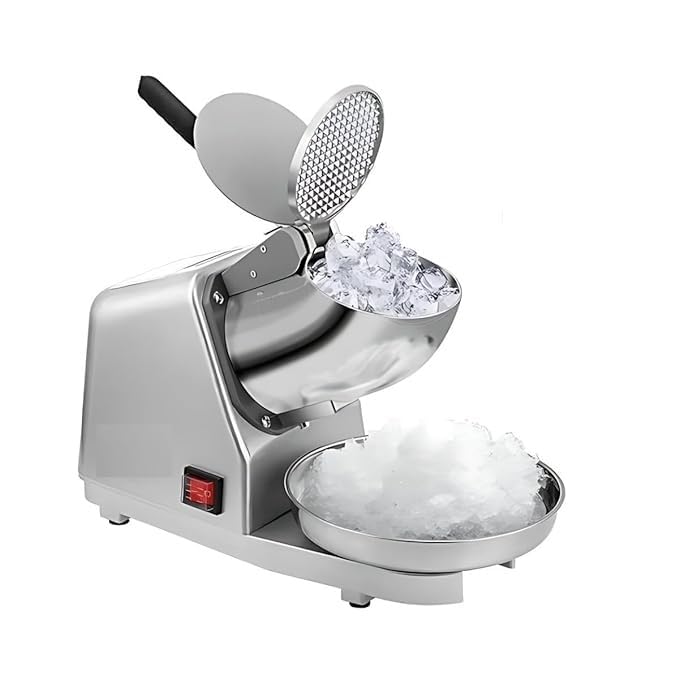 ICE SMASHING ICE CRUSHER MACHINEGOLA MAKER SCRAPPER FOR KITCHEN ELECTRICAL FOR RESTAURANT CATERING STAINLESS STEEL MATERIAL ELECTRIC SCRAPER SMALL