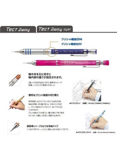 ZEBRA Tect 2WAY 0.5 mm Mechanical Pencil White  - Image 2