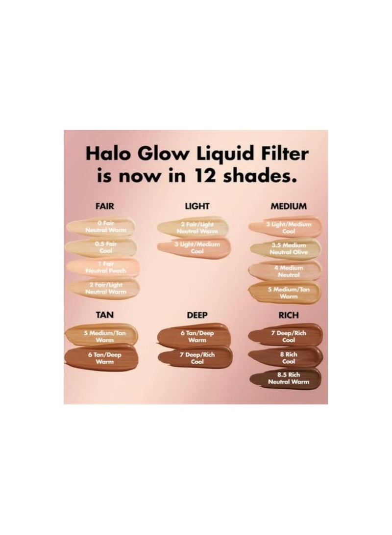 elf Halo Glow Liquid Filter 2 Fair/Light 31.5 mL - Image 3
