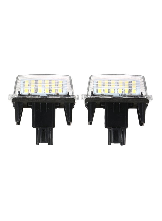 MUNTAQI LED License Number Plate Light Lamp for Toyota Camry Yaris for Toyota  Yaris 2013 - Image 1