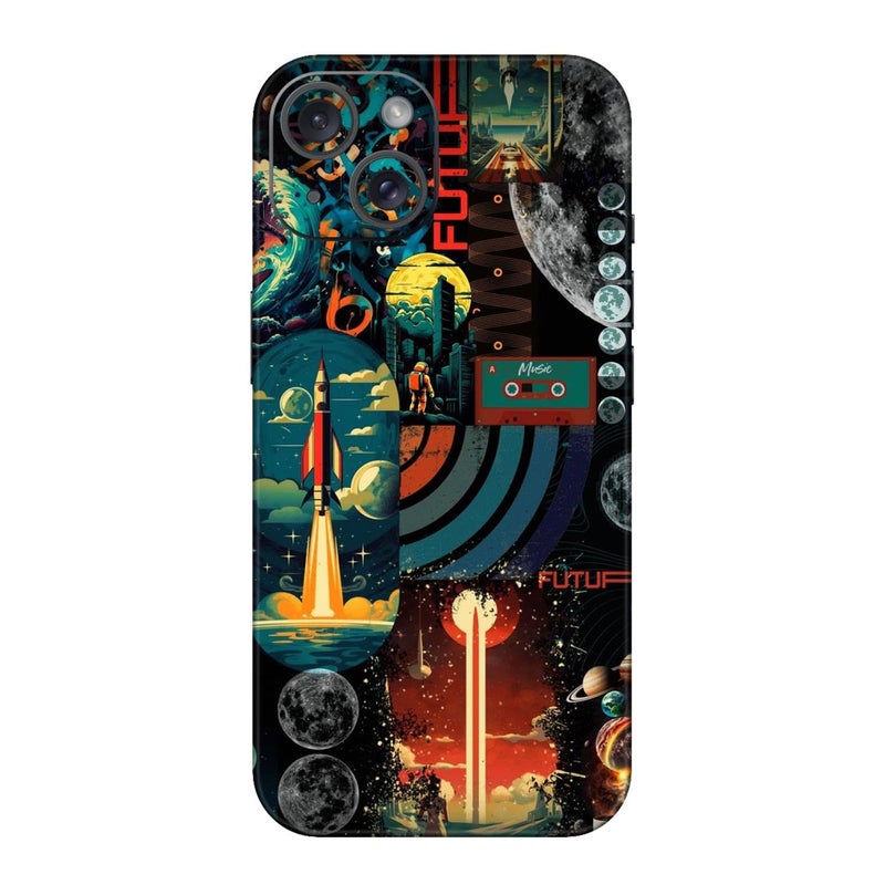 WRAP CRAFT Mobile Skin Sticker Compatible with Apple iPhone 15 Skin Not Back Cover, Camera & Back Protector Mobile Skin Wrap; Apple 15-KE-101 - Image 1