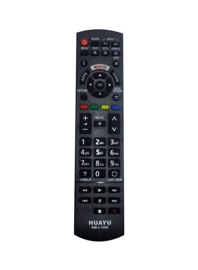Remote Control For Panasonic Netflix Screen RM-L1268 Black/Grey/Red