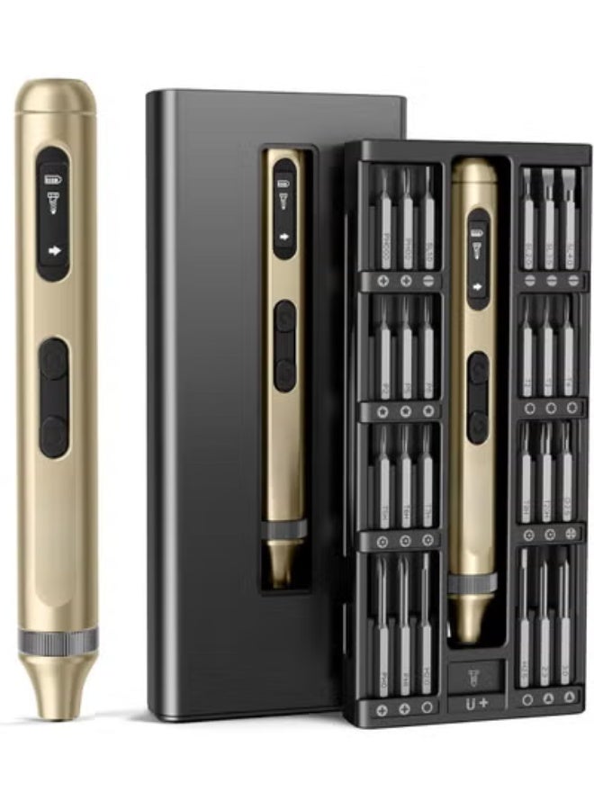 52-in-1 Precision Electric Screwdriver Set – Magnetic Bits for Cordless Screwdriver Repairs for Phones, Cameras, and Laptops - Image 1