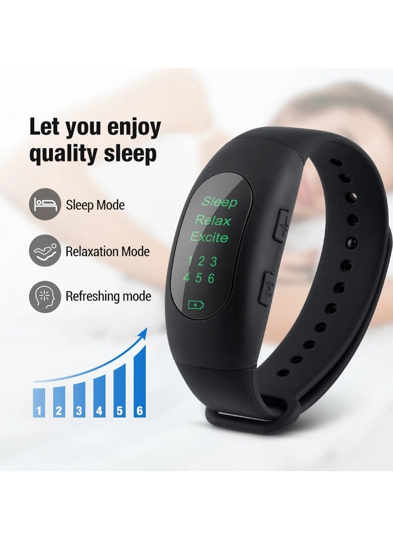 AROAQ - Micro-current Intelligent Sleep Aid Stress Reduction Sleeping Apparatus Wearable Therapy Watch Sleeping Device Improve Anxiety - Image 1