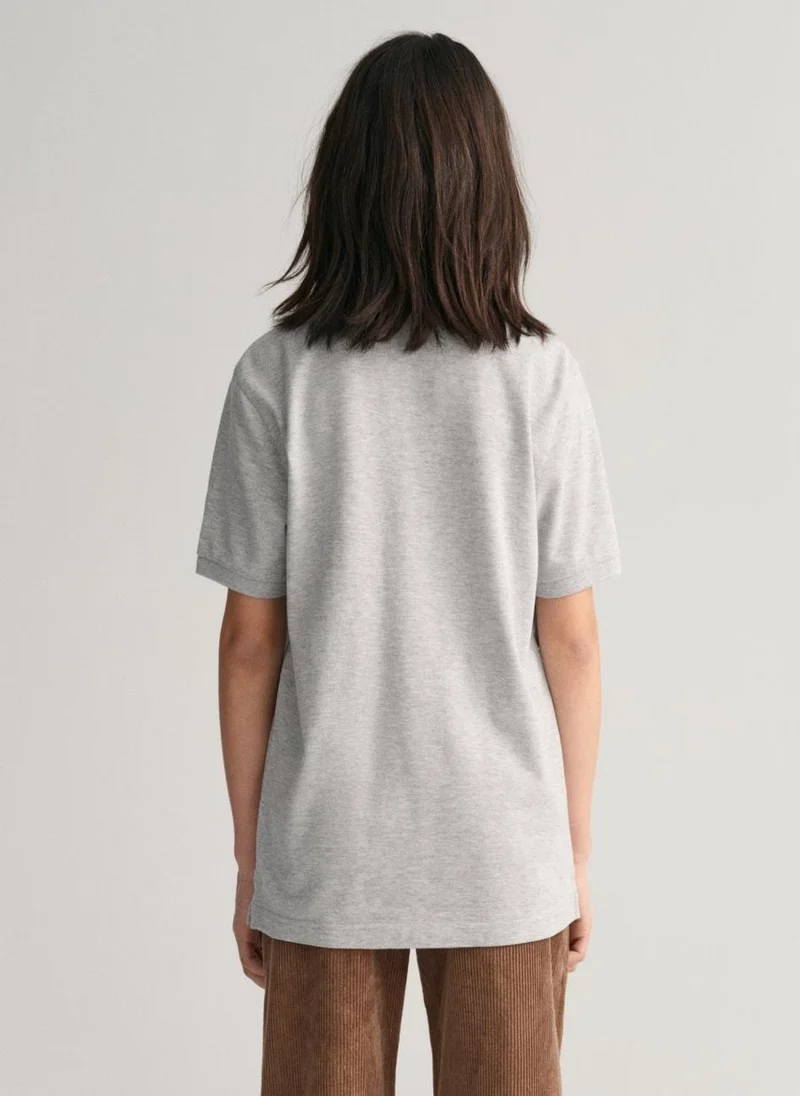 GANT Teens Shield Pique Polo Shirt