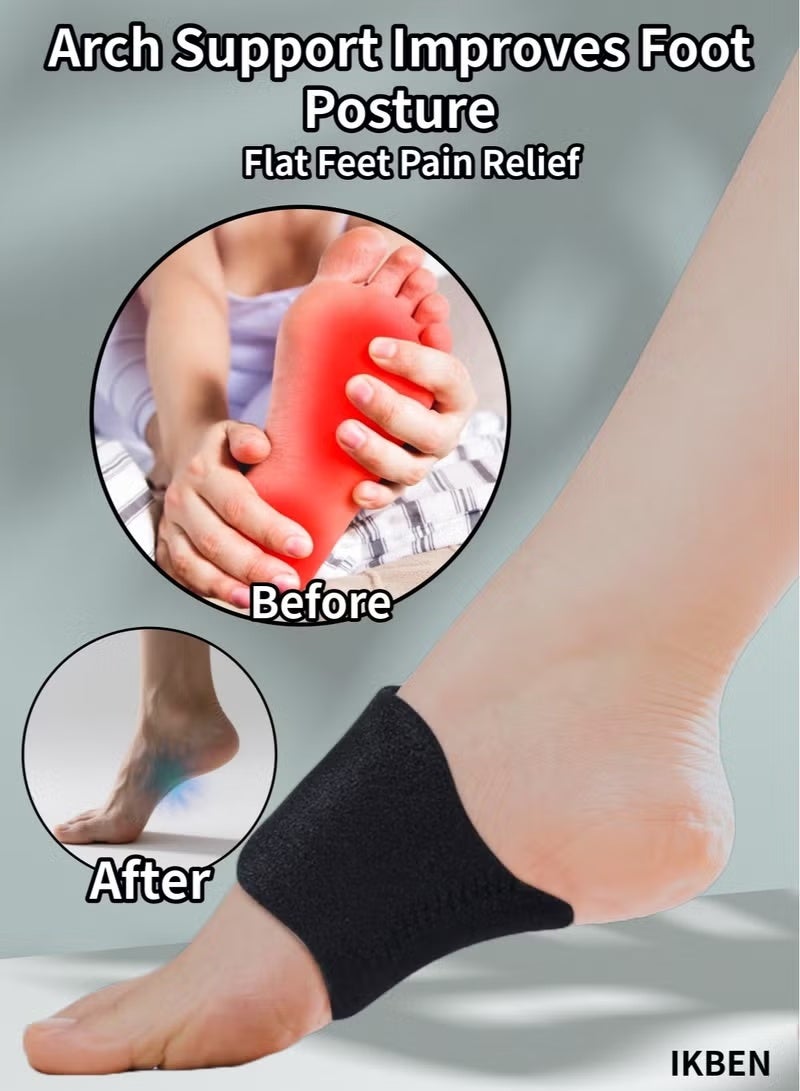 IKBEN Arch Wrap Pad: Multi-Support, Contoured Massage, All-in-One Solution. - Image 2