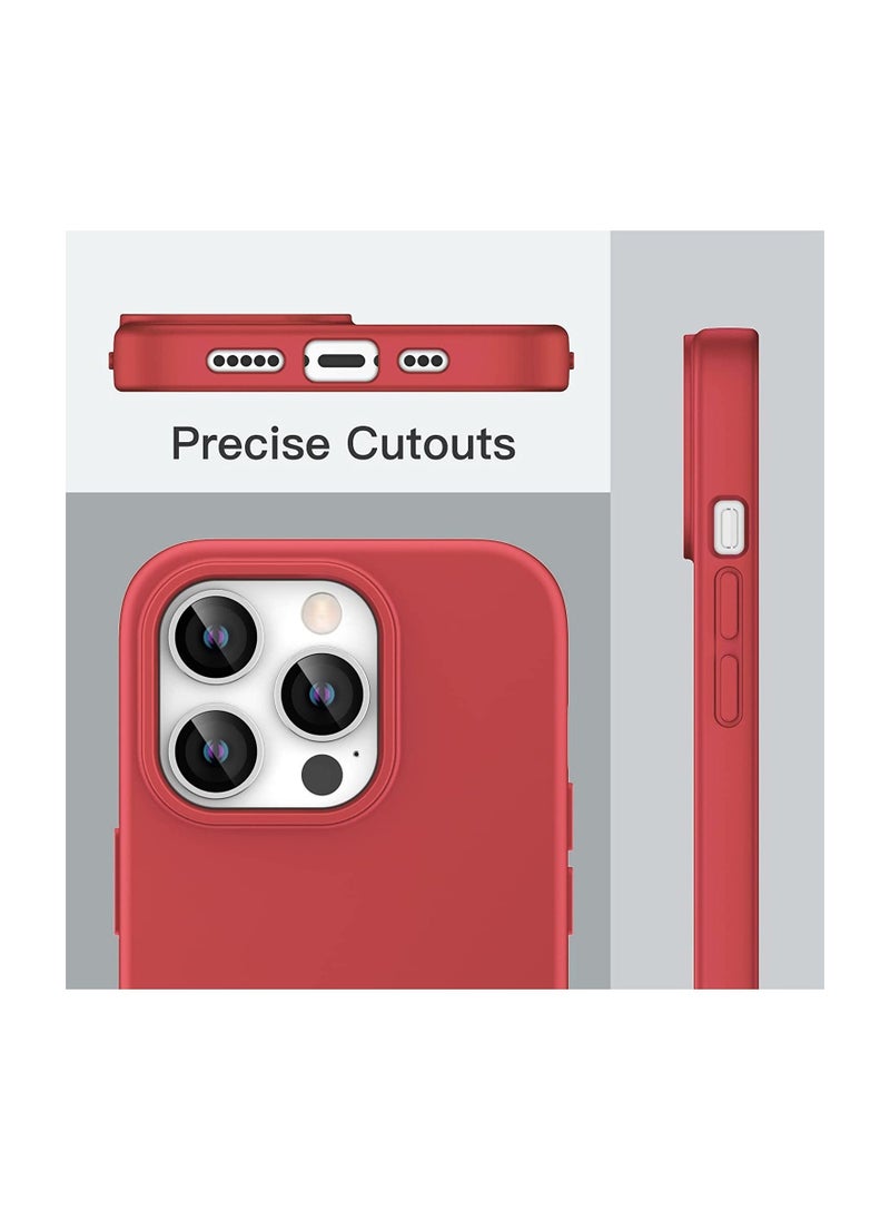 Raxoom Silicone Case for iPhone 14 Pro Max 6.7-inch, Silky-Soft Touch Full-Body Protective Phone Case - Image 5