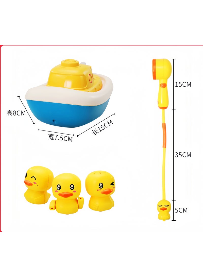 Baby Bath Essential: Little Yellow Duck Shower Sprinkler Set - Image 5