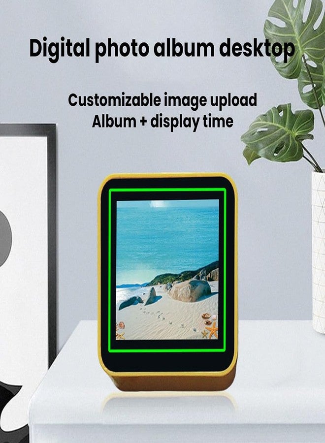 diymore WiFi Digital Alarm Clock with Temperature,Sunrise Alarm Clocks Humidity Weather Clockdigital Clock Small Weather Display,10 Themes for Seniors,Desktop,Office,Students USB Port - Image 4