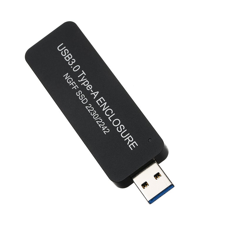 Type-A Portable Hard Drive Black - Image 1