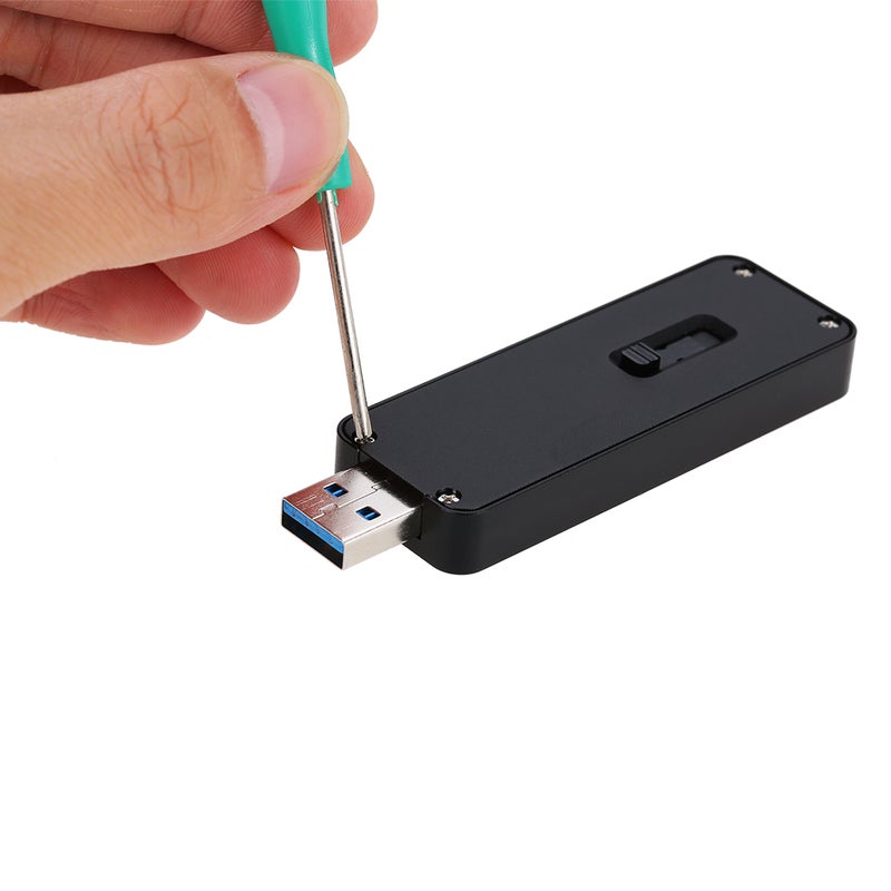 Type-A Portable Hard Drive Black - Image 2