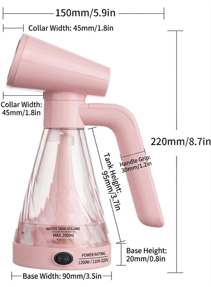 Ruay Garment steamer, portable high-power garment steamer, handheld steamer, 25-second rapid heating, wrinkle remover - Image 2