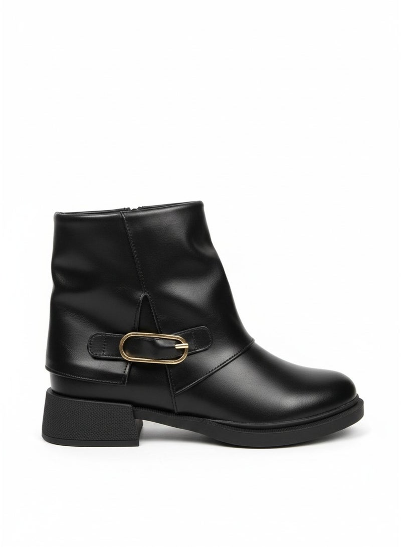 فيبراندا بوت نسائي أنيق بتصميم عملي - Image 1