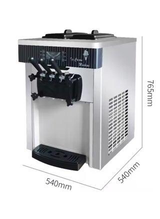 Ice cream machine soft ice cream machine table top 2 flavor & 1 Mix - pzsku/Z60EDAC8FB697A150376BZ/45/1747943603/14cbb294-22e0-4f91-8dab-232bbbcbd6a4