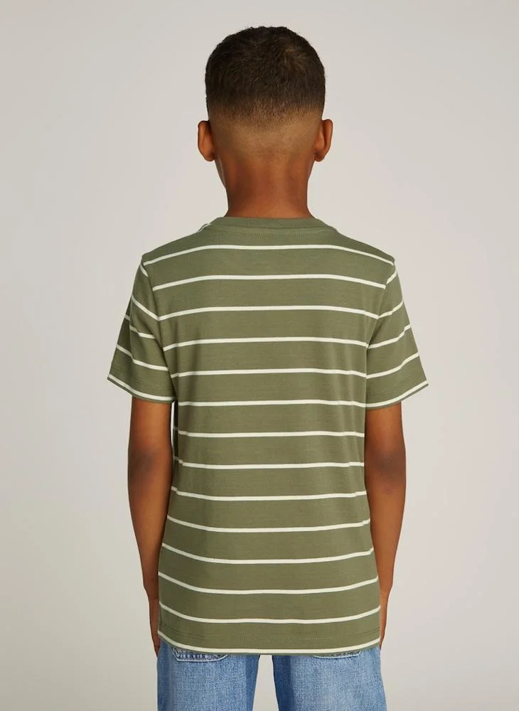 Calvin Klein Jeans Youth 2 Pack Striped T-Shirts