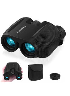 Hontry Binoculars for Adults and Kids, 10x25 Compact Binoculars for Bird Watching, Theater and Concerts, Hunting and Sport Games  - Image 1