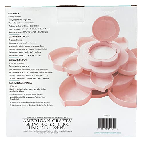 We R Memory Keepers- Mini Bloom Storage, Pink - Image 2