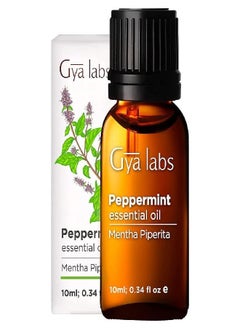 Gya Labs Pure Peppermint Oil for Hair Growth (10ml) - 100% Therapeutic Mint Essential Oils - Premium Grade Natural Peppermint Essential Oil for Diffuser, Skin & Hair - pzsku/Z60EDD4ED7ABE307FF842Z/45/_/1685626784/85ac9adc-4776-4f60-9a3a-7942f60f4987