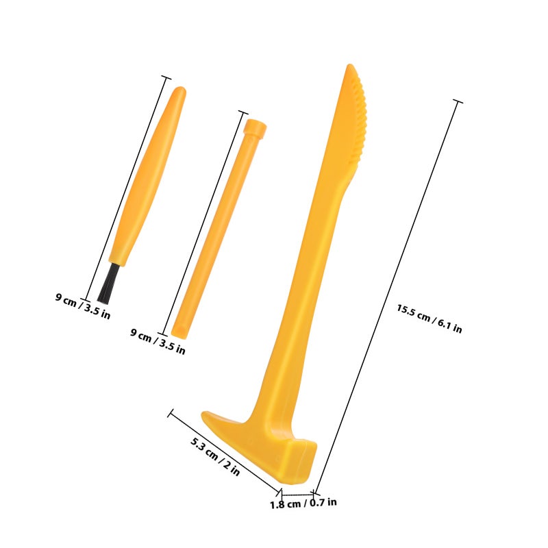 1 Set Excavation Tool Kit Dig Tool Set Dinosaur Dig Tools Dinosaur Digging Kit Digging Hammer Archaeological Excavation Tools - Image 2