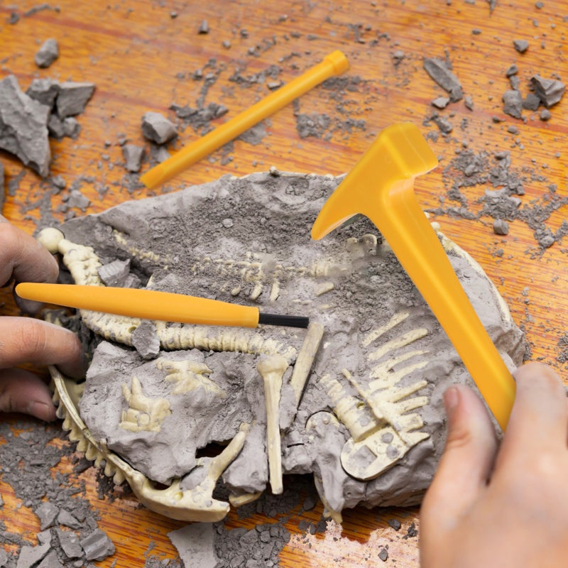 1 Set Excavation Tool Kit Dig Tool Set Dinosaur Dig Tools Dinosaur Digging Kit Digging Hammer Archaeological Excavation Tools - Image 5