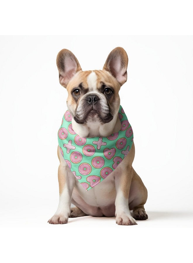 W Brings Xoxo Dog Bandana/Scarf | This Stunning Gorgeous Design Dog Bandana Scarf Is Perfect Styling Accessory For Dogs Large, Medium & Small. One Size Fits All. - Image 5