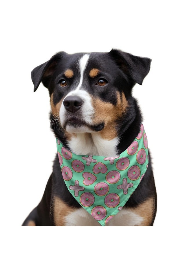W Brings Xoxo Dog Bandana/Scarf | This Stunning Gorgeous Design Dog Bandana Scarf Is Perfect Styling Accessory For Dogs Large, Medium & Small. One Size Fits All. - Image 4