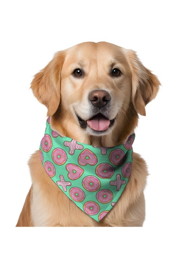 W Brings Xoxo Dog Bandana/Scarf | This Stunning Gorgeous Design Dog Bandana Scarf Is Perfect Styling Accessory For Dogs Large, Medium & Small. One Size Fits All. - Image 1