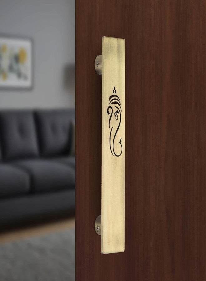 Xpert Ganesha Antique Handle (12 Inches) for Main Door (Pack of 1) - Stainless Steel Handle for Door - Residential & Commercial - Image 1