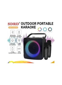 SDRD 200W High Power Bluetooth Portable Sound Speaker – Wireless Stereo, Deep Bass, Enhanced Audio Quality, Loud Outdoor Speaker with Long Battery Life, Waterproof, Ideal for Parties, Beach, and Travel – Compact, Easy to Carry, Perfect for Home and Outdoors  - Image 2