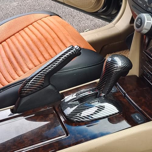 AEETUED Carbon Fiber Style Interior Accessories Plastic Gear Box Trims Shift Transmission Decoration Cover Trim Fit for Honda 8th Gen Accord 2008 2009 2010 2011 2012 - Image 4