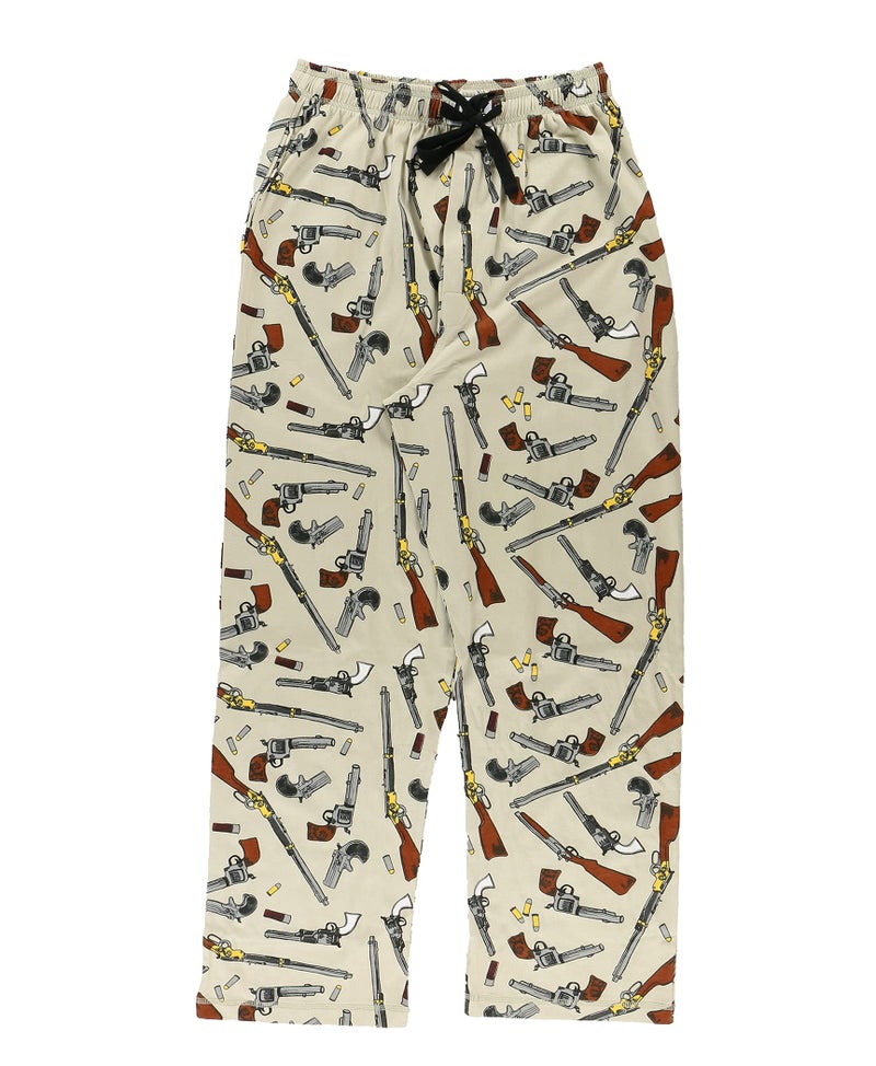 Lazy One Novelty Pajama Pants For Men, Men's Separate Bottoms, Lounge Pants, Cowboy (Old West, X-Large) - Image 4