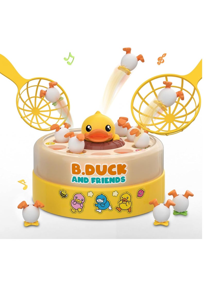 B.duck - White Winter Game includes 10 ducks in our outdoor games. Easy to play - Montessori games - Kids games - Development games. - Image 1