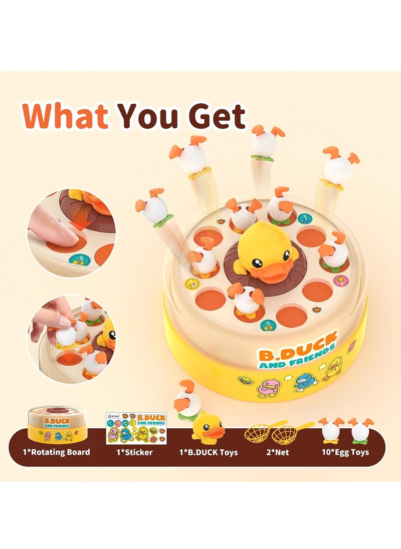 B.duck - White Winter Game includes 10 ducks in our outdoor games. Easy to play - Montessori games - Kids games - Development games. - Image 1