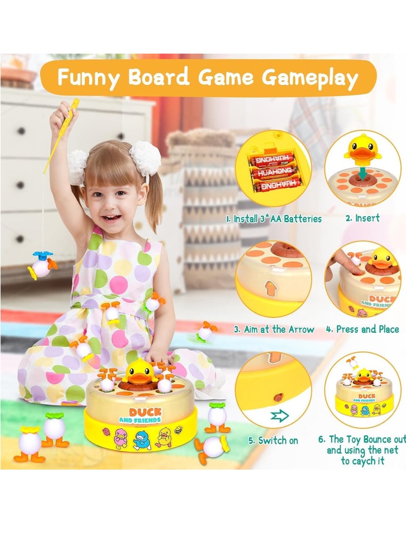 B.duck - White Winter Game includes 10 ducks in our outdoor games. Easy to play - Montessori games - Kids games - Development games. - Image 1