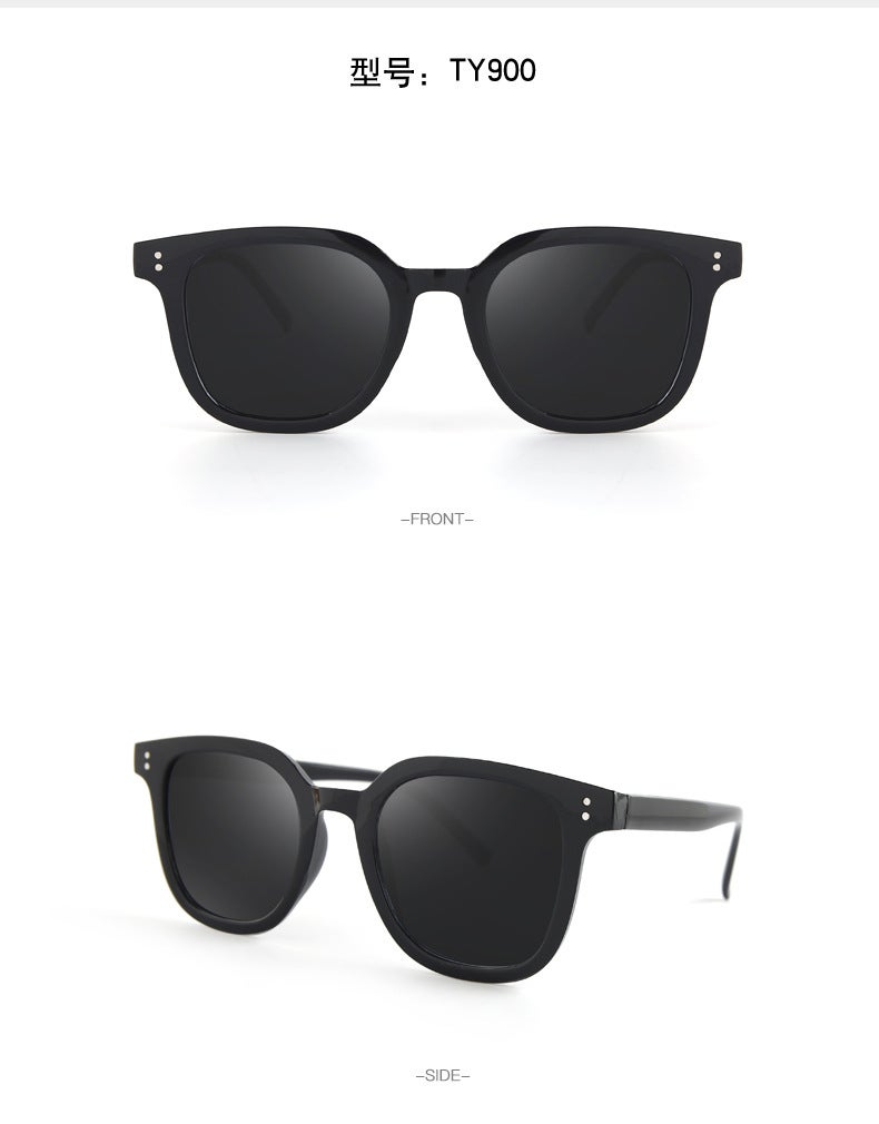 Generic Retro Cat Eye Sunglasses Unisex Trendy Shades TY900 Black
