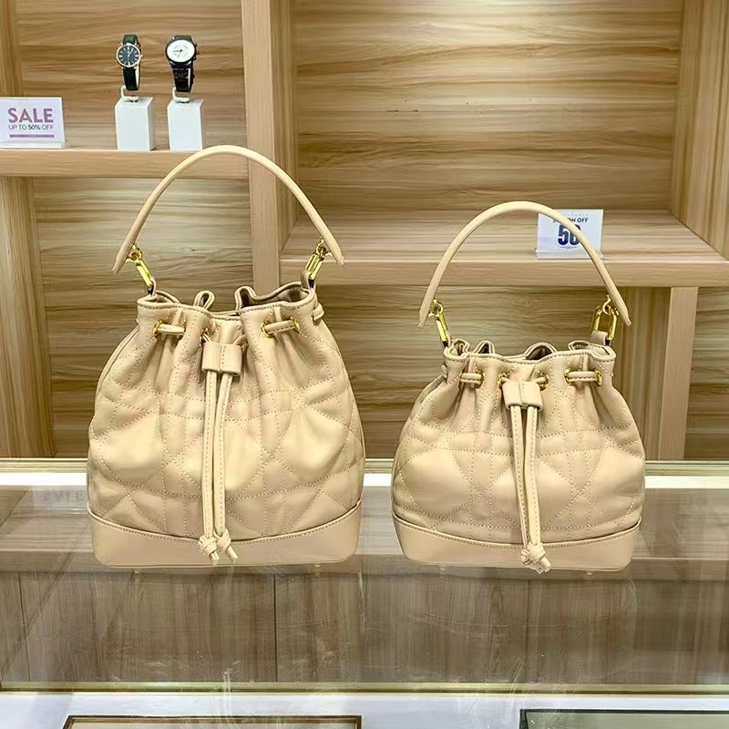 Bags Women'S Bags Style Simple And Fashionable Rhombus Single Shoulder Crossbody Chain Bag Bucket Bag Mini Creative - Image 4