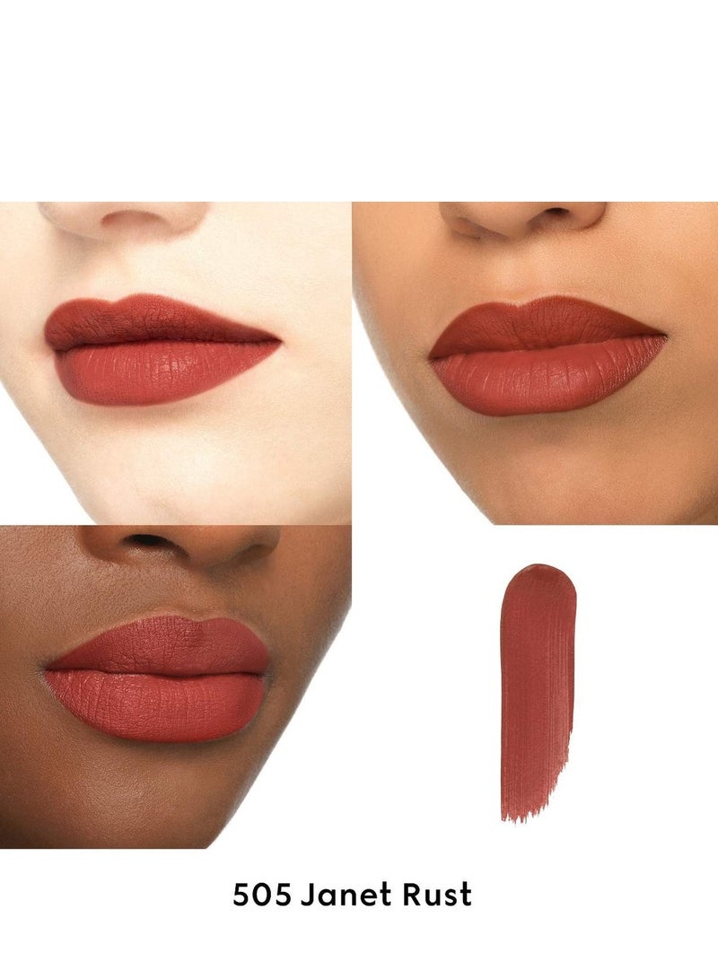GUCCI Rouge A Levres Liquid Matte Lipstick- 505 Janet Rust, 6. - Image 3