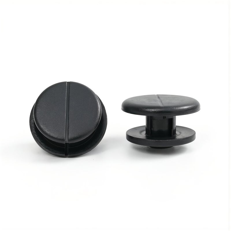 Shoe Charms Buttons Black 8mm Heavy Duty High Toughness Impact Resistant Outdoor Use - Image 5