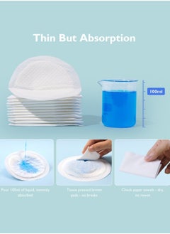 Momcozy Ultra-Thin Disposable Nursing Pads, Super Absorbent and Breathable Breastfeeding Pads, Make The Breasts Light and Unburdened, 3D Shape for The Best Fit, Individually Packaged  - Image 4