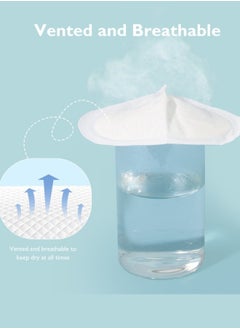 Momcozy Ultra-Thin Disposable Nursing Pads, Super Absorbent and Breathable Breastfeeding Pads, Make The Breasts Light and Unburdened, 3D Shape for The Best Fit, Individually Packaged  - Image 2