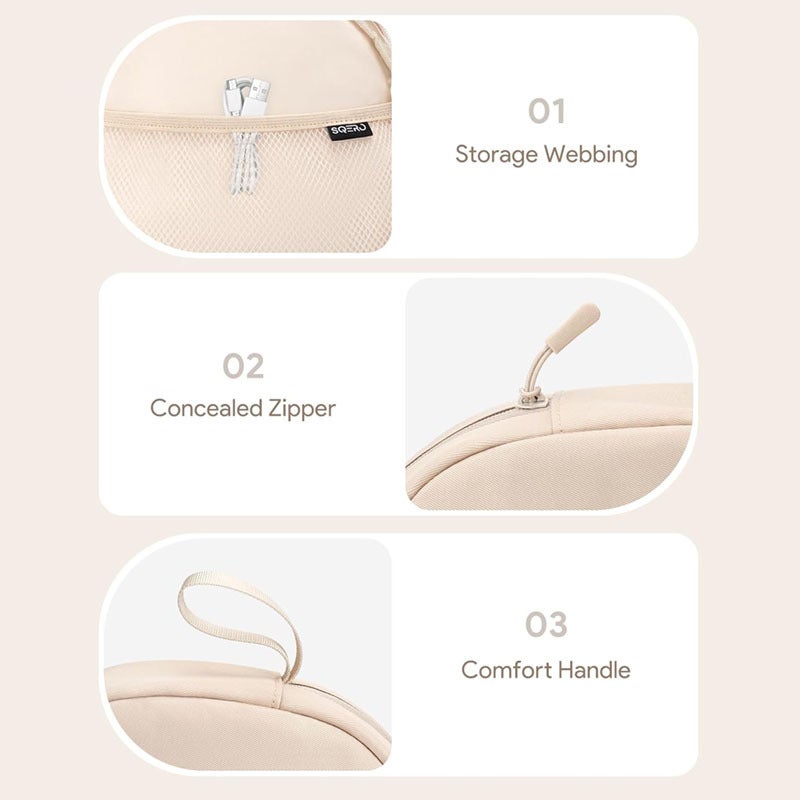 Travel Portable Universal Ultra-Thin Earphone Case Multi-Purpose Storage Bag Coin Purse Large Capacity Women'S Wallet Earphone Bag - Image 5