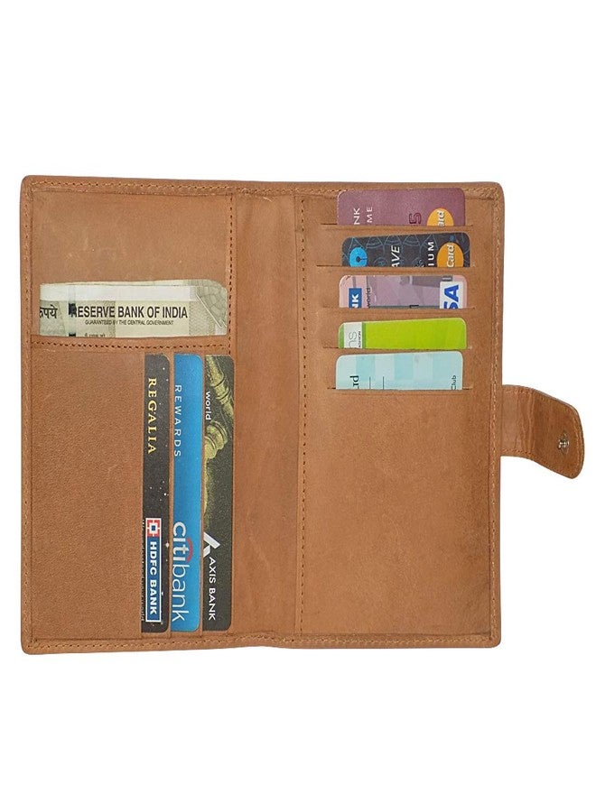 Style Shoes Tan Smart and Stylish Leather Passport Holder - Image 4
