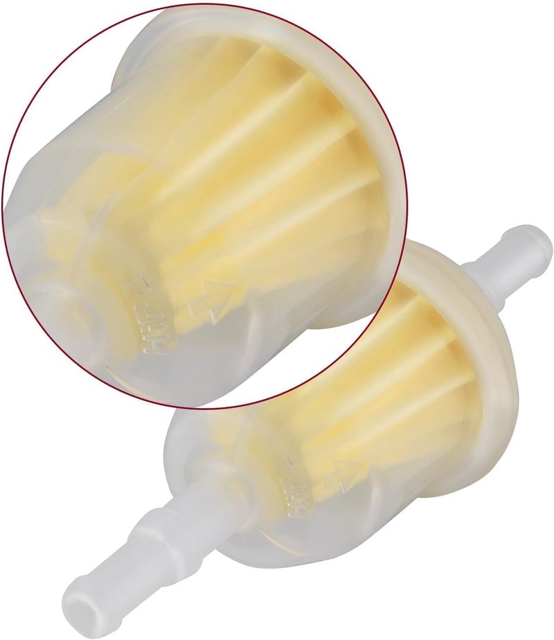 Butom AM116304 Inline Fuel Filter 25 050 22-S Fits 1/4" 5/16" ID Fuel Line For John Deer GY20709 X300 Z335E LA115 D130 LX188 X320 318 D105 E100 Z425 Stens 120-436 Kohler 7000 Series Engine - Image 3