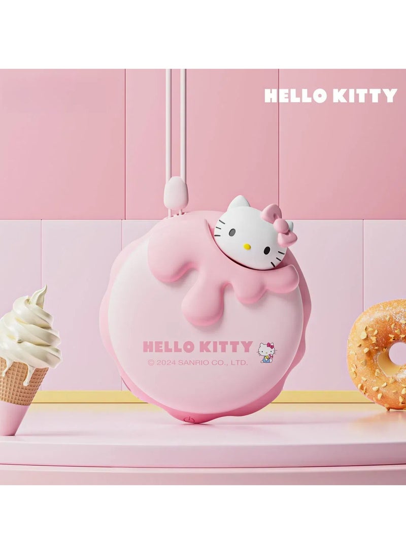 general Hello Kitty Hand Warmer Rechargeable, pendable electric portable pocket heater 2000mAh, with strip level 3 heating, outdoor camping hiking skiing and New Year's gifts - Image 2