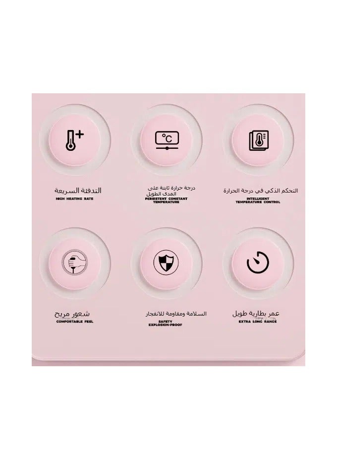 general Hello Kitty Hand Warmer Rechargeable, pendable electric portable pocket heater 2000mAh, with strip level 3 heating, outdoor camping hiking skiing and New Year's gifts - Image 4