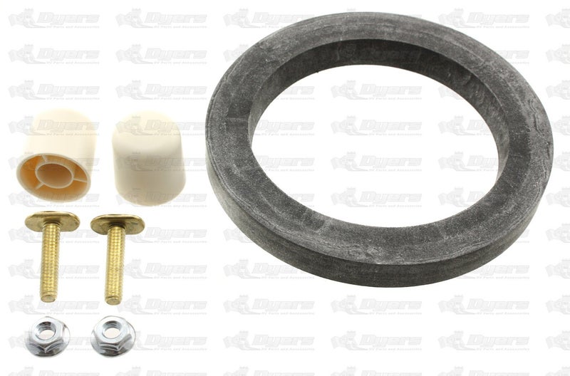 Dometic 385311653 Mounting Hardware and Seal for 300 Series Toilet - Bone - Image 2