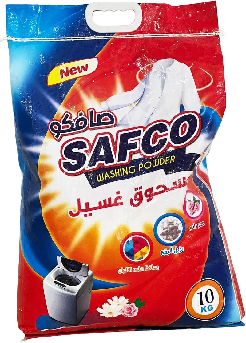 Safco مسحوق غسيل الملابس، 10 كجم - Image 1
