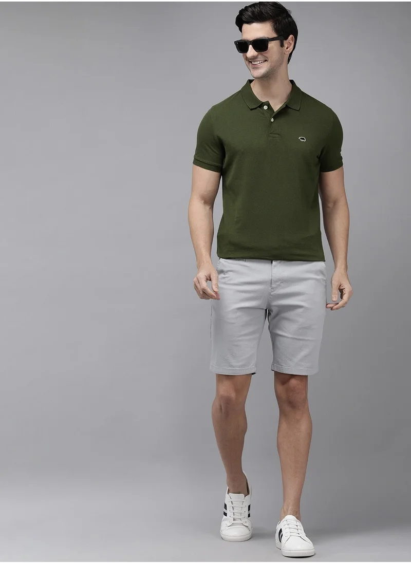 THE BEAR HOUSE Men’s Polo T-Shirt – Soft, Breathable Cotton, Classic Fit for All-Day Comfort, Stylish Casual Shirt for Summer, Everyday Wear & Outdoor Activities