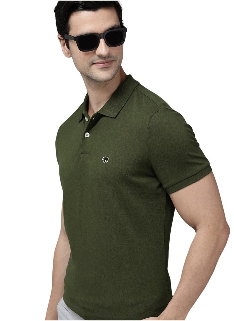 THE BEAR HOUSE Men’s Polo T-Shirt – Soft, Breathable Cotton, Classic Fit for All-Day Comfort, Stylish Casual Shirt for Summer, Everyday Wear & Outdoor Activities  - Image 5